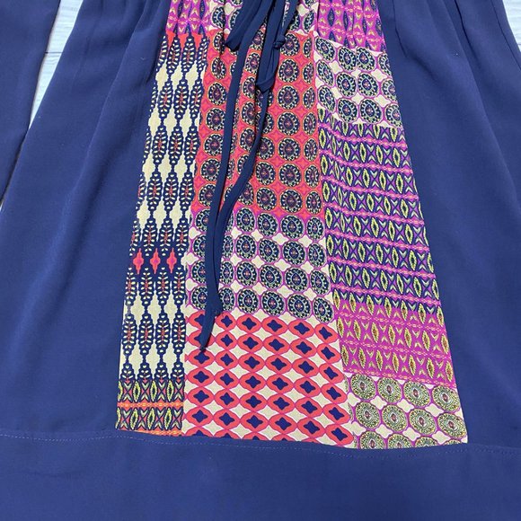 Anthropologie Maeve Blue Rosalie Peasant Dress - Picture 10 of 14